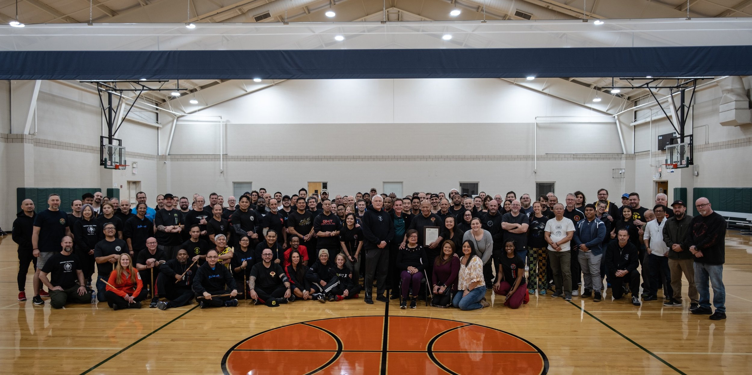 Balintawak practitioners gathered at World Camp 2023 in Hickory, North Carolina